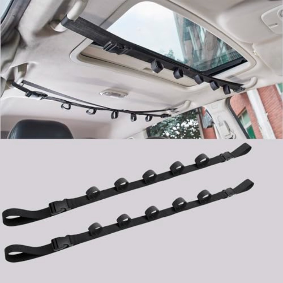 Fishing Pole Holder for Car, C - Fishing Rod Rack review and price