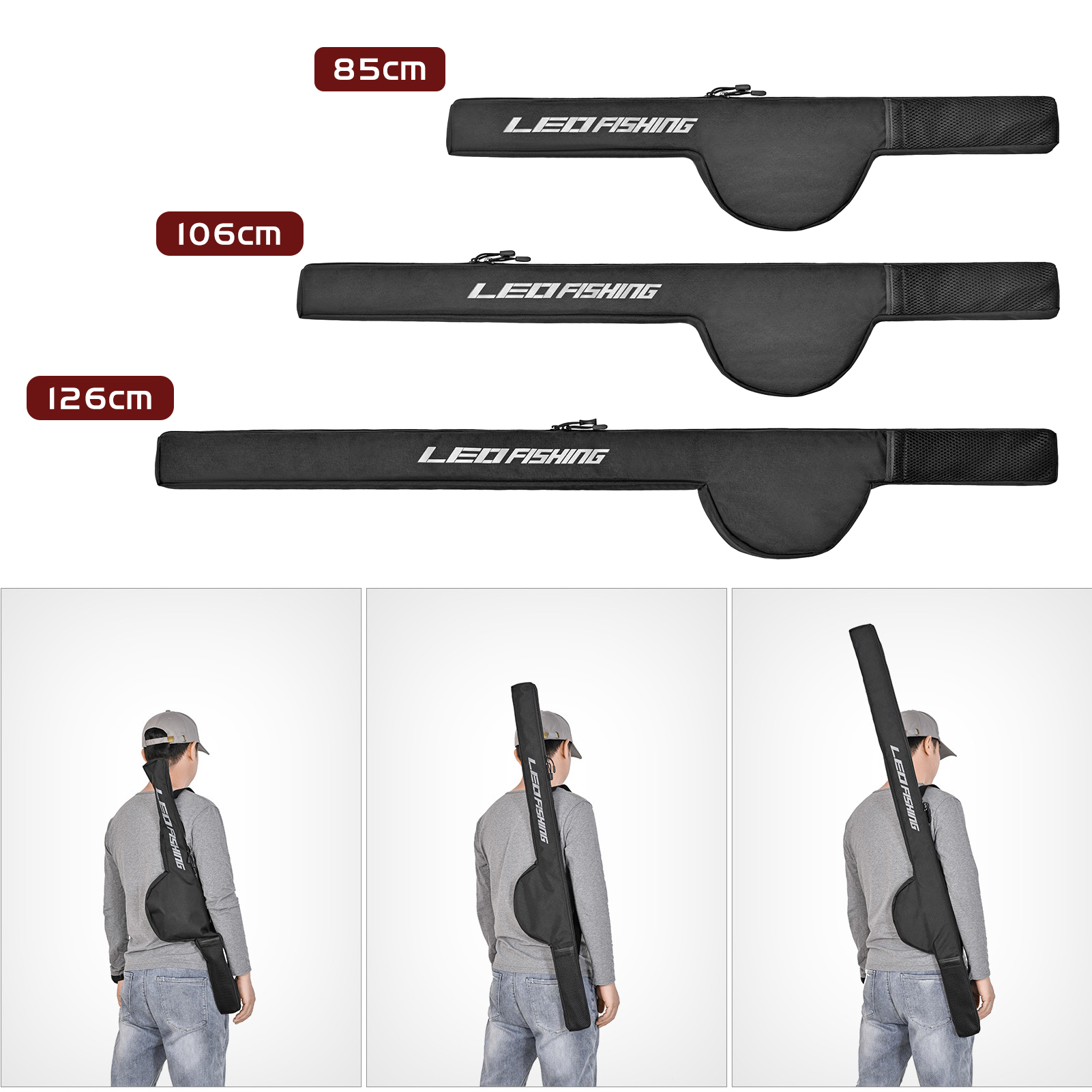 Fishing Rod Bag 85cm/106cm/126 - Fishing Rod Case review and price