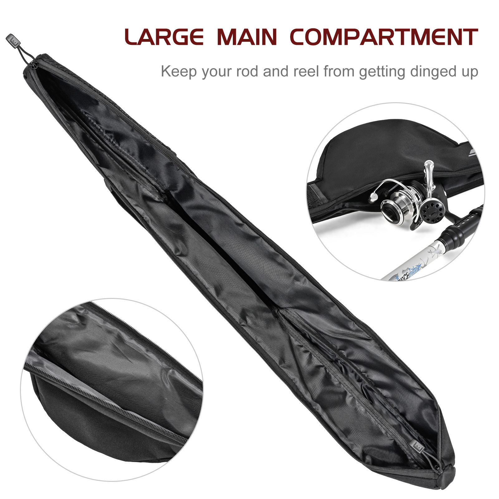Fishing Rod Bag 85cm/106cm/126 - Fishing Rod Case review and price