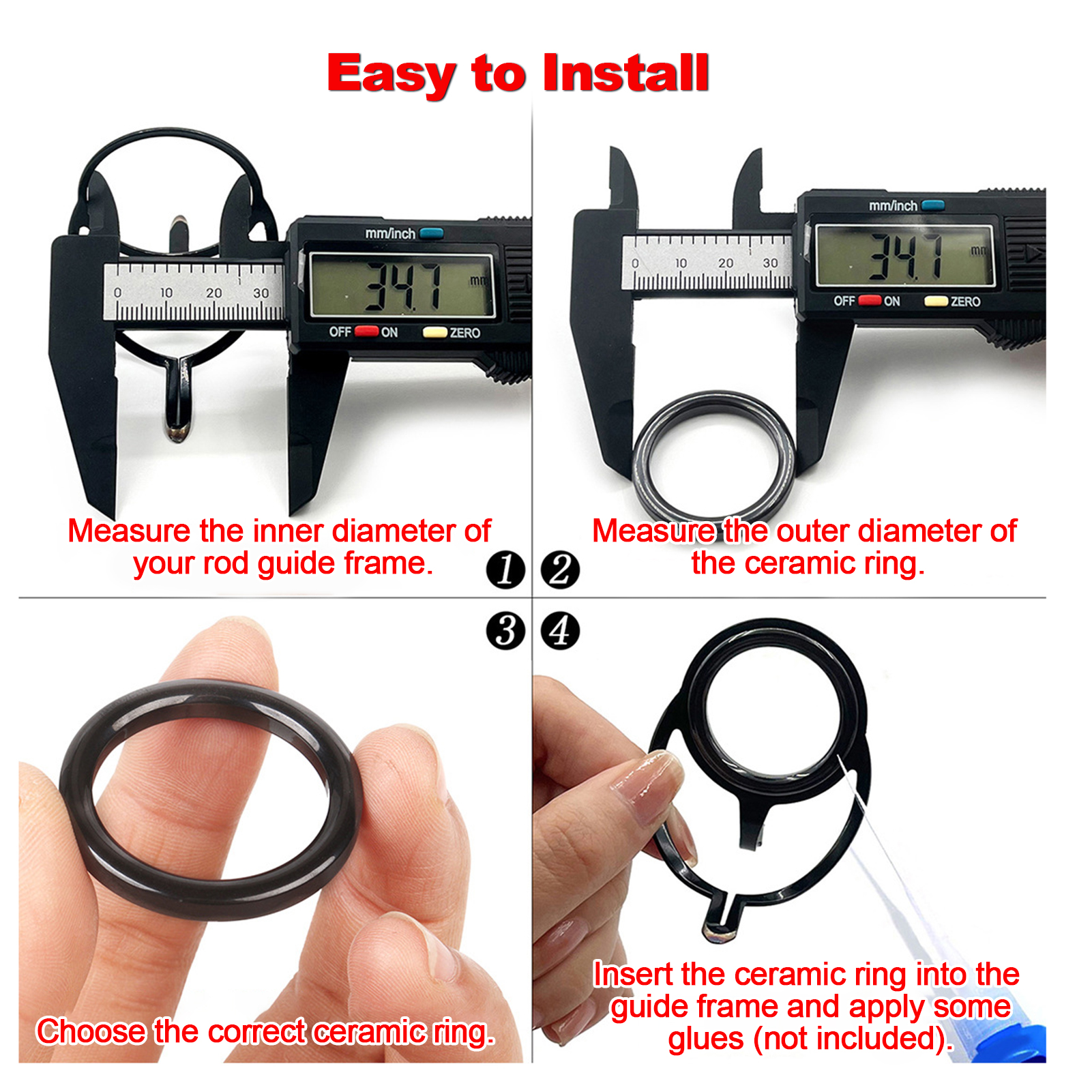 Fishing Rod Guide Repair Kit C - Fishing Rod Repair Kit review and price