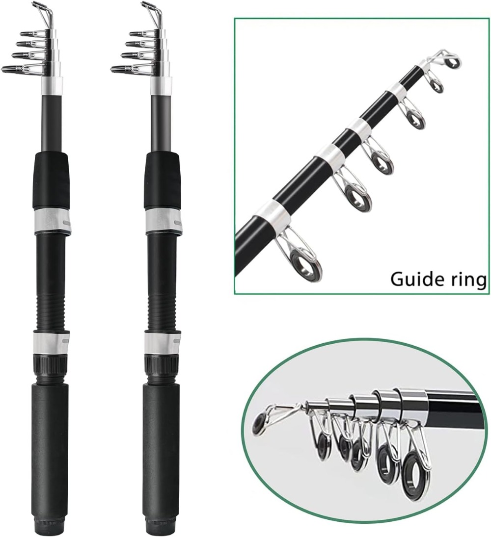 Fishing Pole Combo 6.9ft 2Pcs  - Fishing Rod Combo review and price