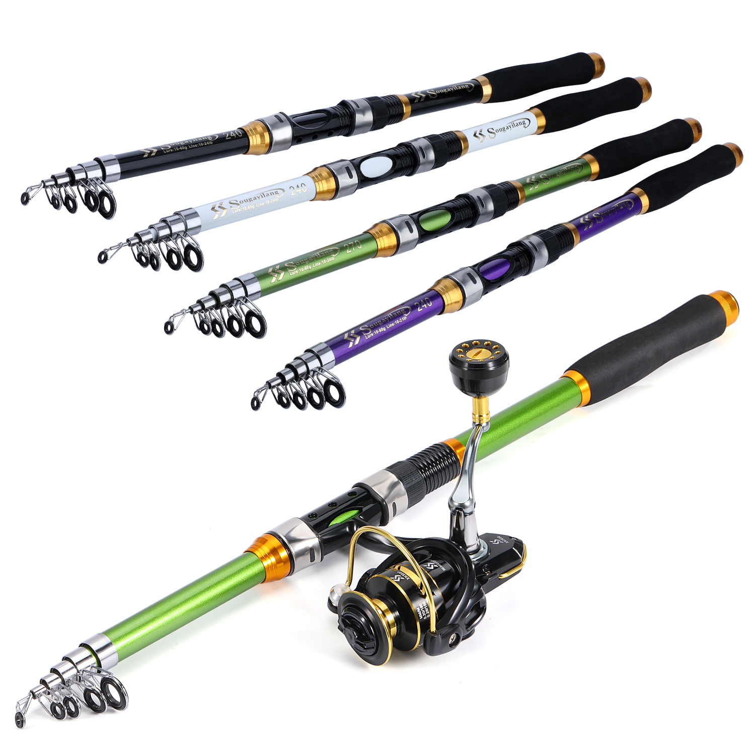 Sougayialng spinning fishing r - Fishing Rod Combo review and price