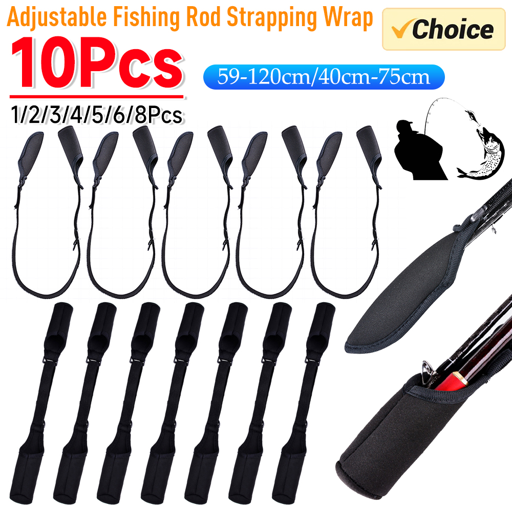 1-10PCS Fishing Rod Socks Srta - Fishing Rod Case review and price