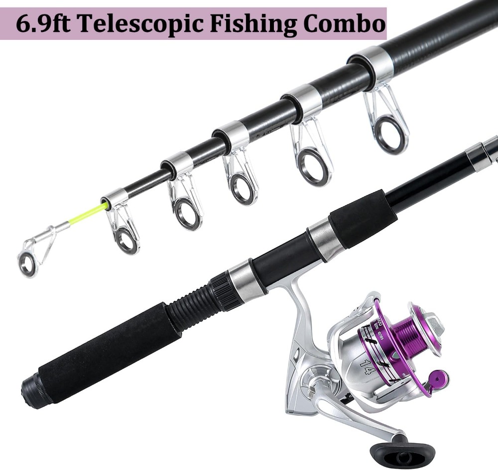 6.9ft Telescopic Fishing Rod & - Fishing Rod Carbon Fiber review and price