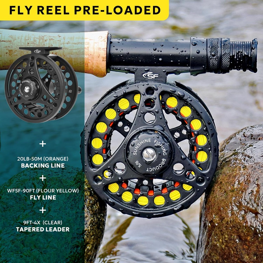 Fly Fishing Rod Combo Starter  - Fishing Rod Case review and price