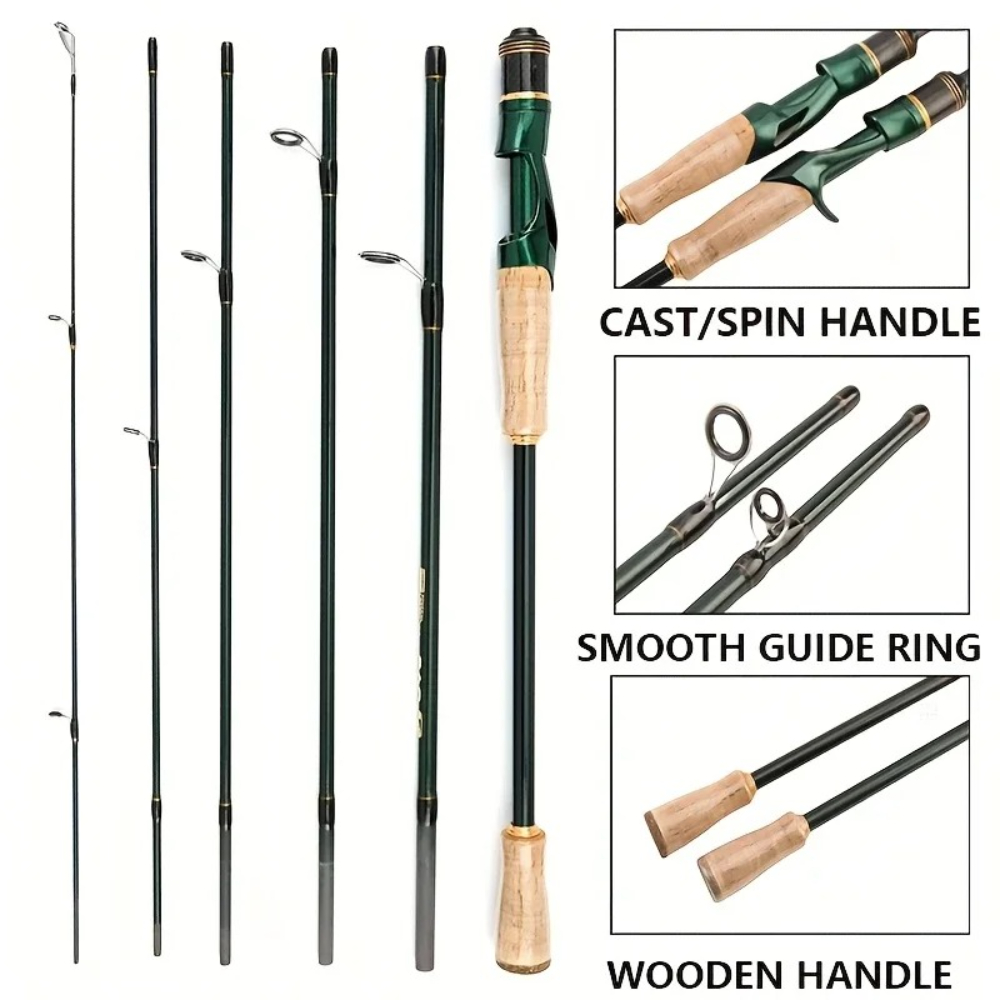 2.4/2.1m Carbon Casting Spinni - Fishing Rod Surf review and price