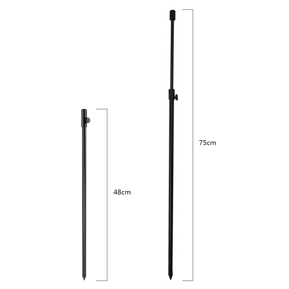 48-75cm Extending Aluminum All - Fishing Rod Holder review and price