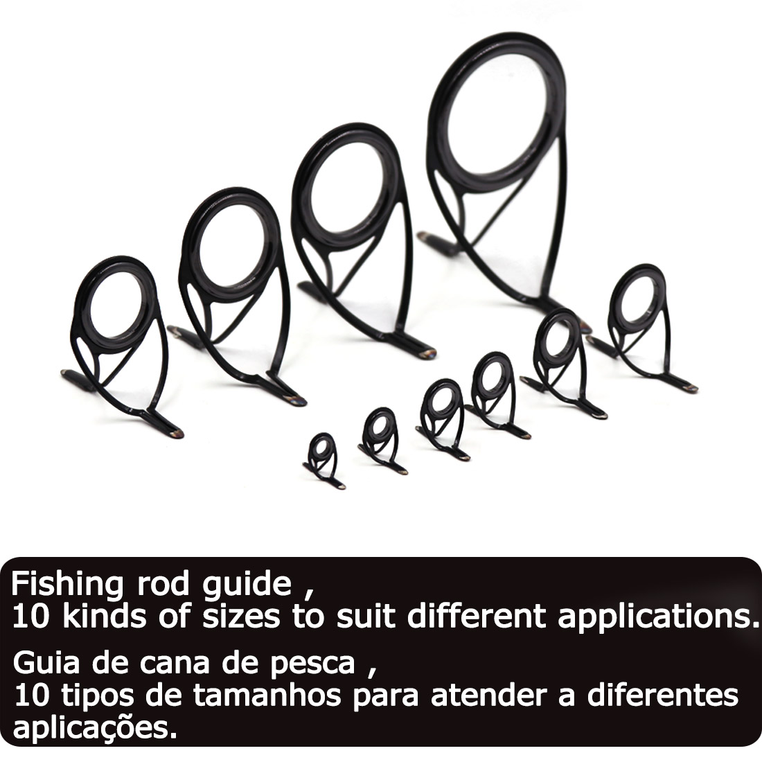 9KM OB Curved Rod Guide Kit 10 - Fishing Rod Guide Replacement review and price