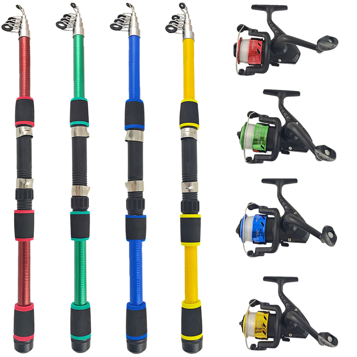 Mini Telescopic Sea Fishing Ro - Fishing Rod Combo review and price