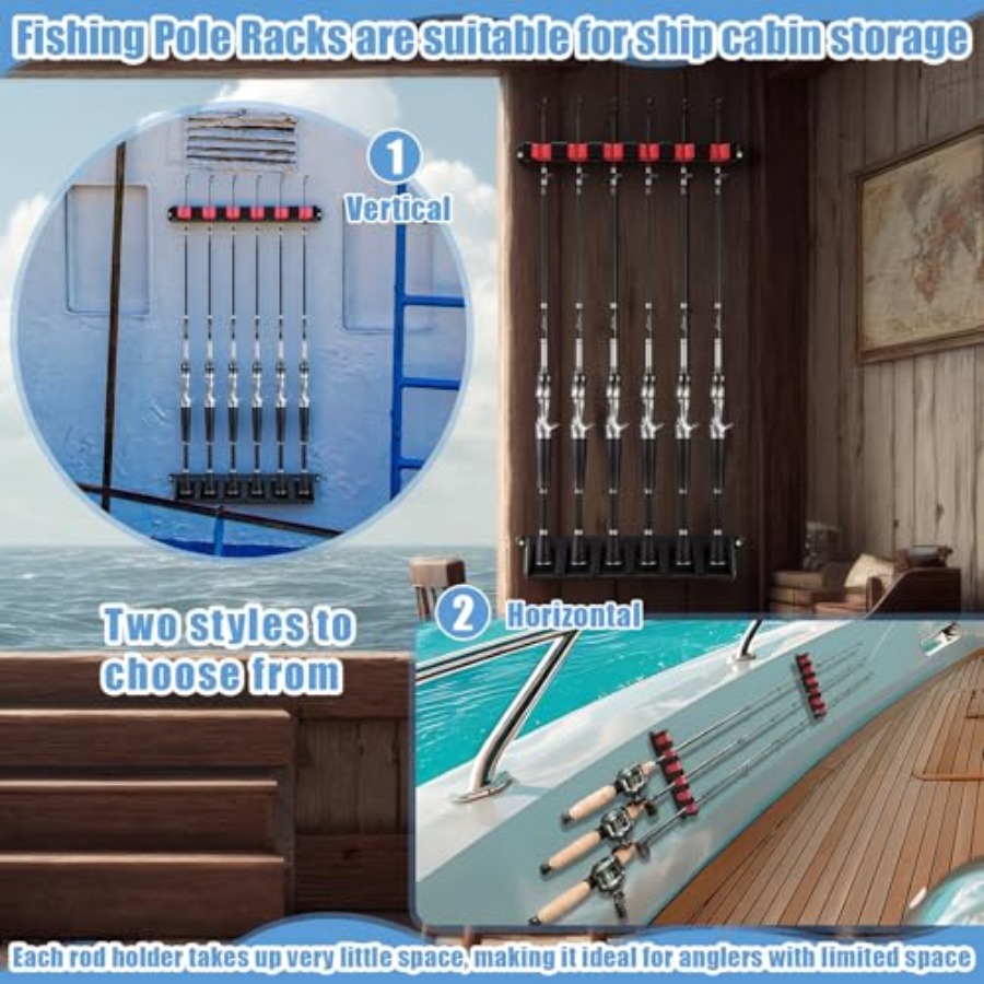 6set Fishing Rod Holders for 1 - Fishing Rod Boat review and price