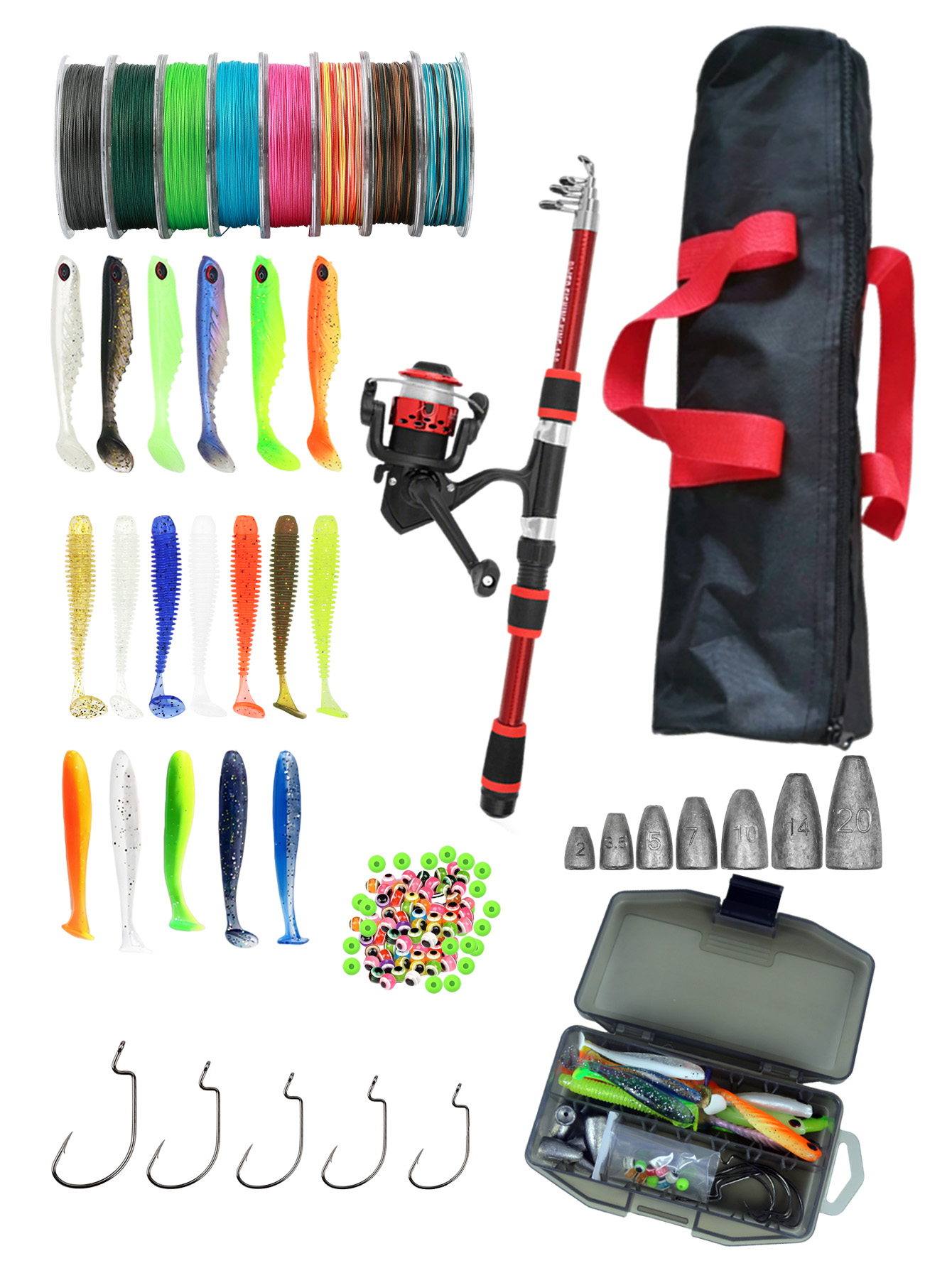 Fishing Rod Reel Combos Collap - Fishing Rod Combo review and price