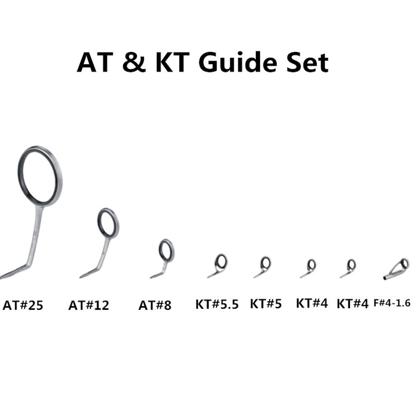 NooNRoo AT & KT Guide Set Fish - Fishing Rod Guide Replacement review and price