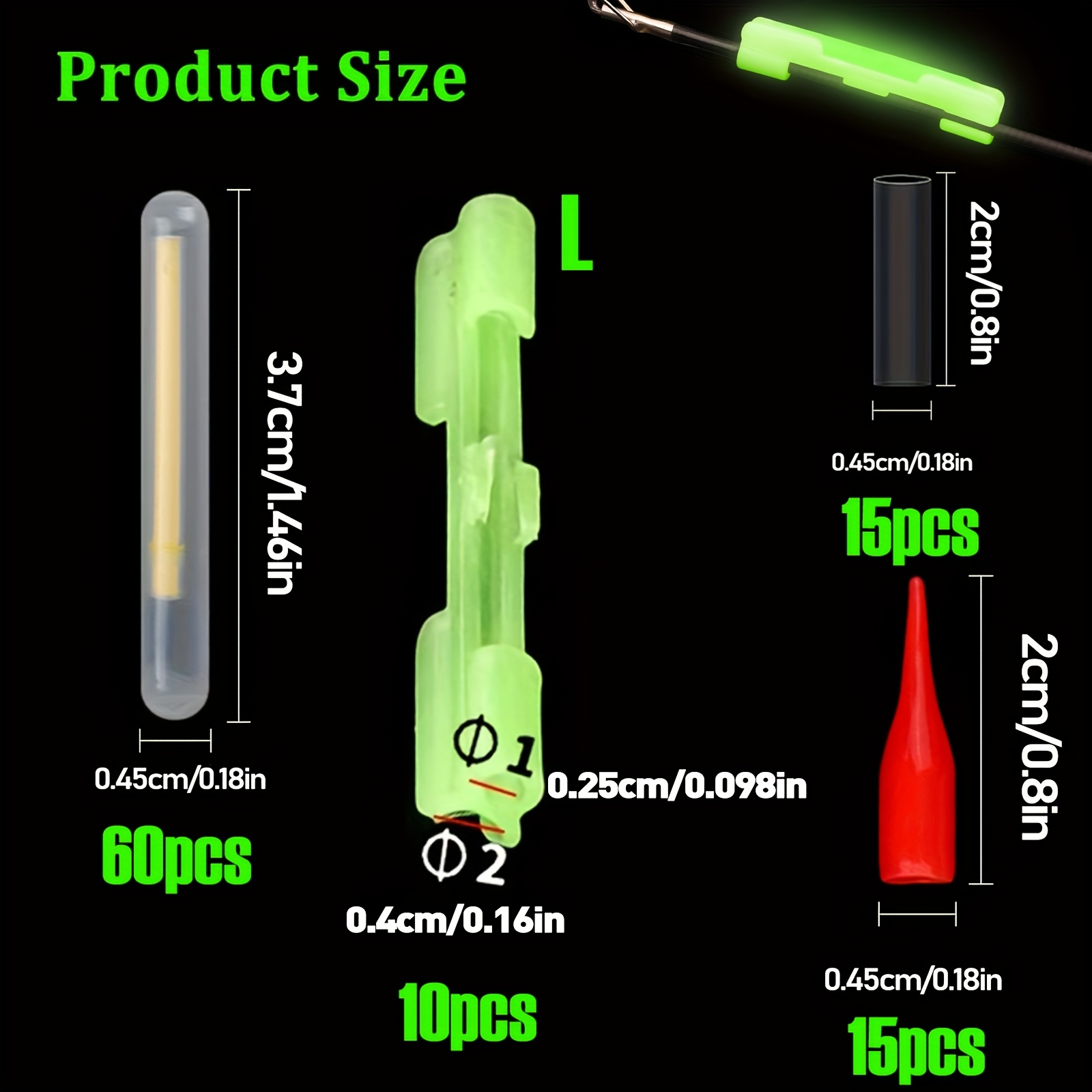 100PCS Professional Fishing Gl - Fishing Rod Casting review and price