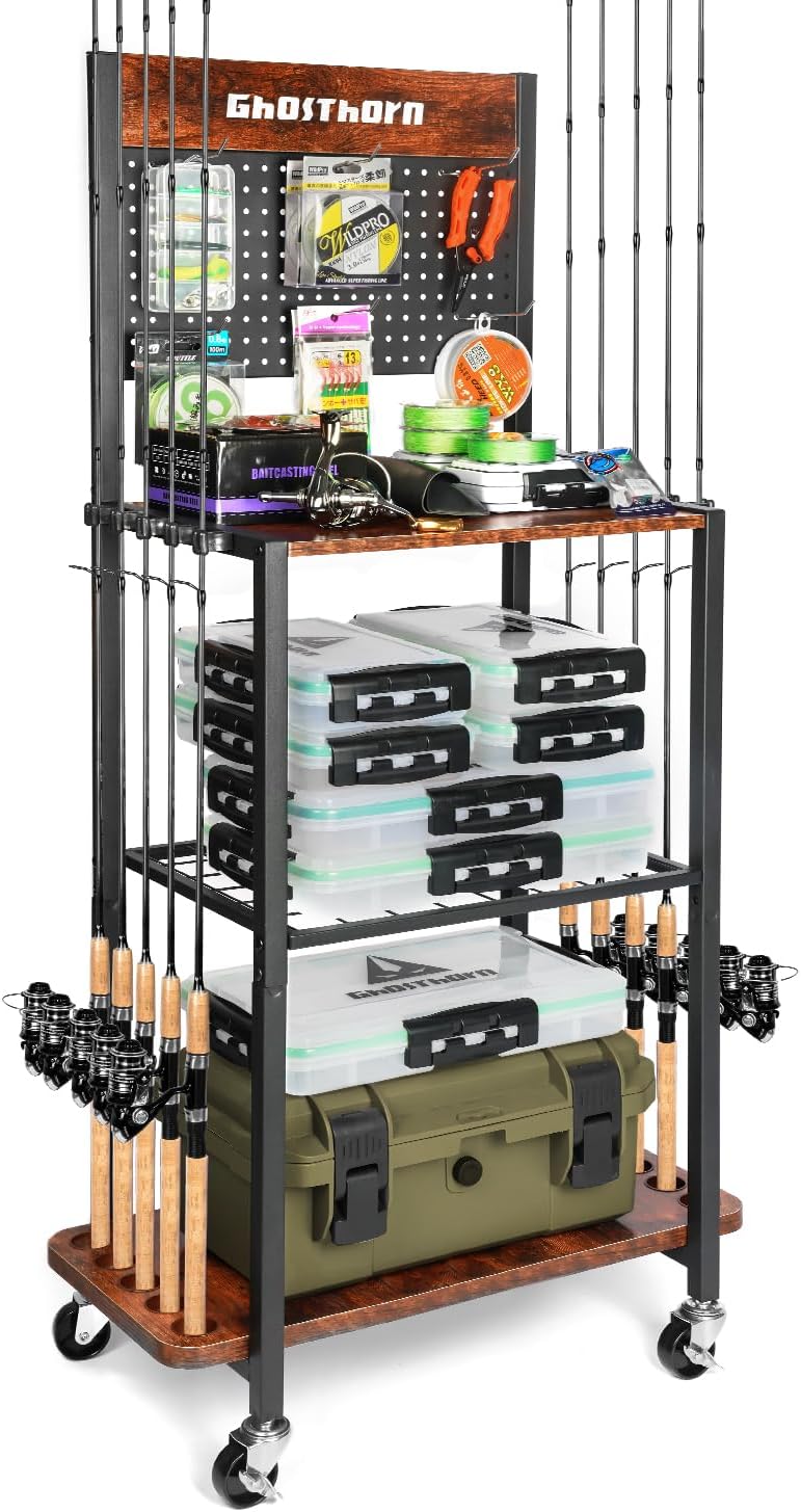 Fishing Rod Holder for Garage  - Fishing Rod Holder review and price