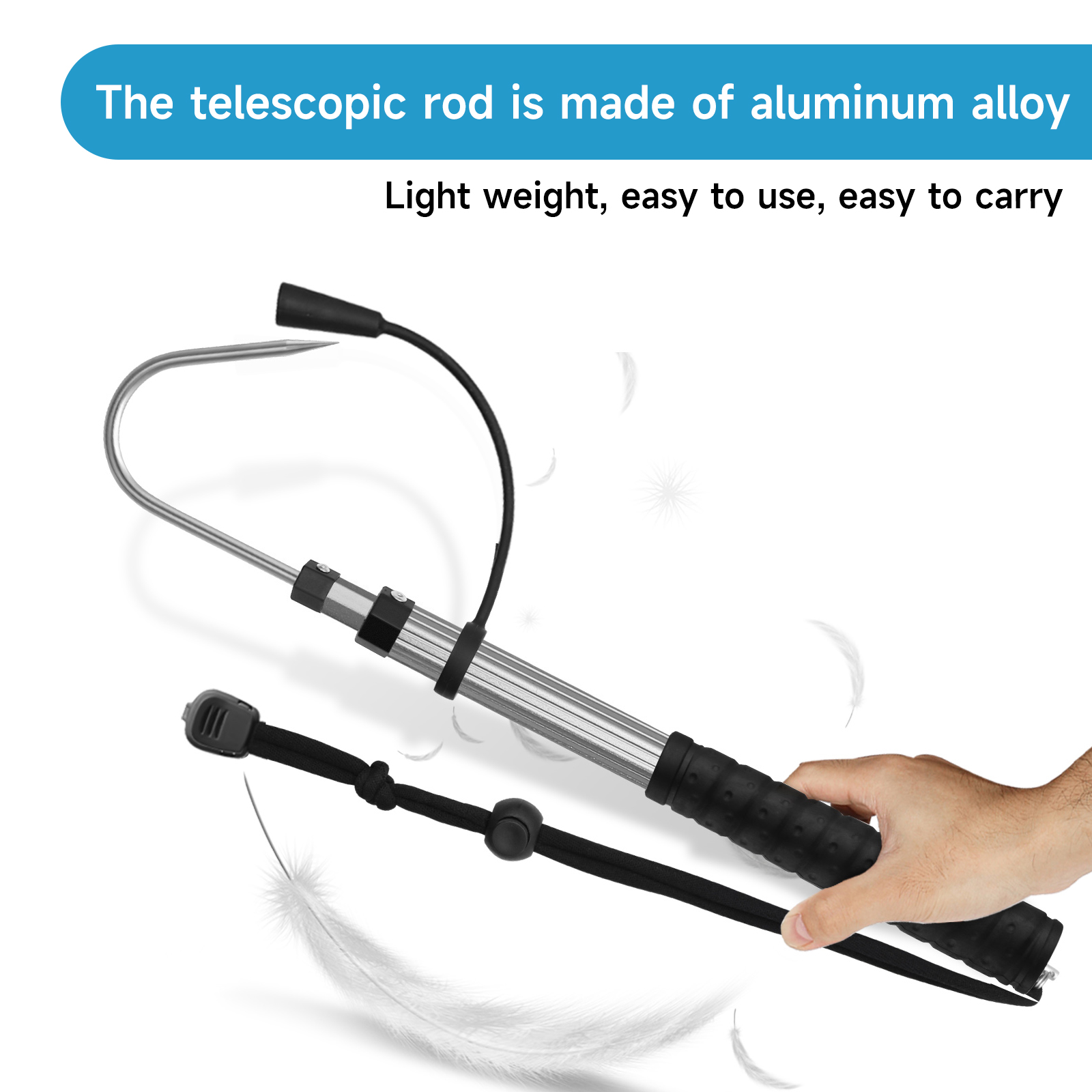 SANLIKE 90cm Telescopic Fishin - Fishing Rod Telescopic review and price